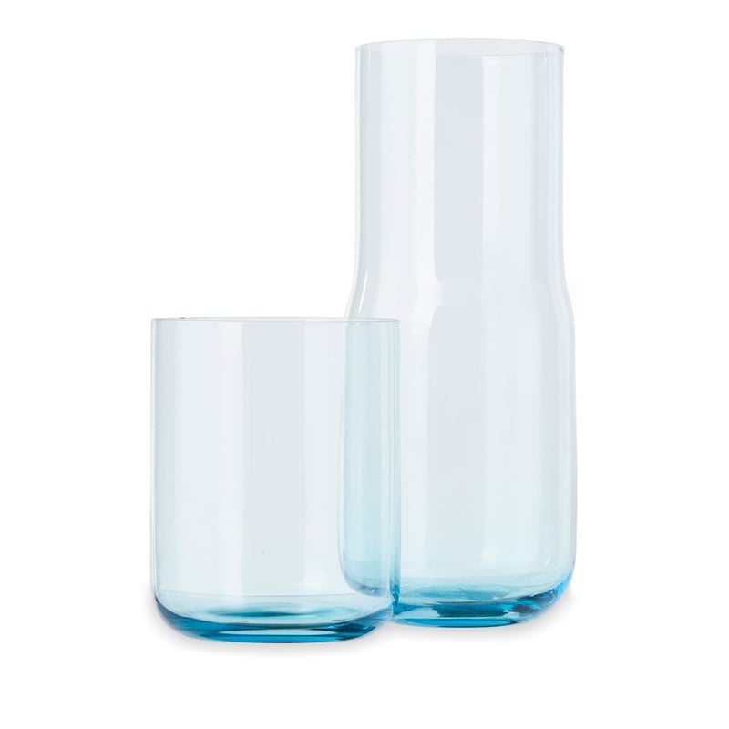 Chelsea Light Blue Carafe & Tumbler