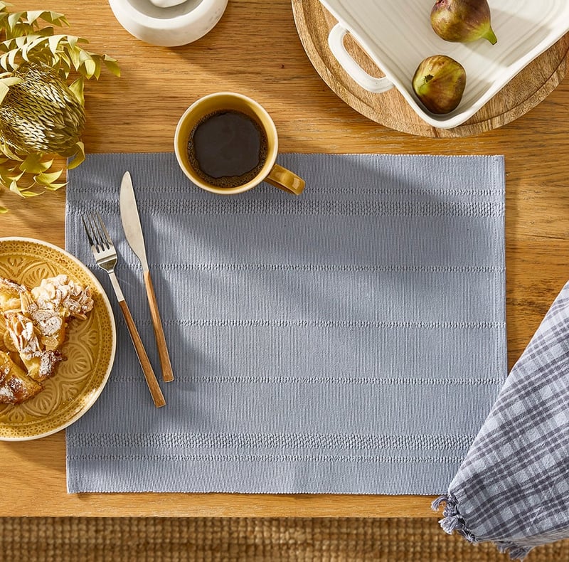 Ishana Blue Placemat 2 Pack