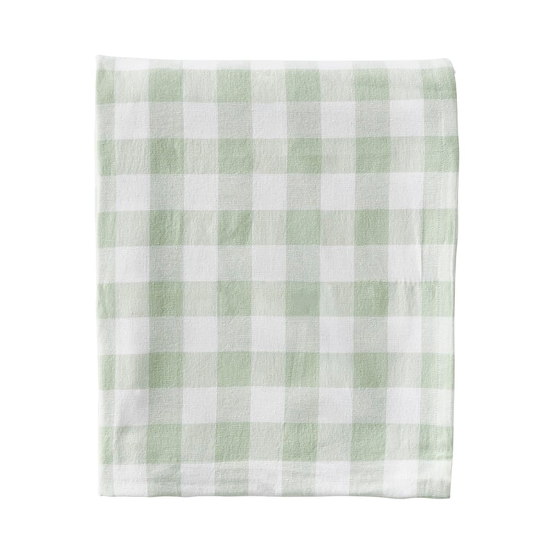 Sadie Mint Gingham Tablecloth