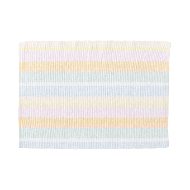 Summer Sorbet Multi Stripe Placemat 2 Pack