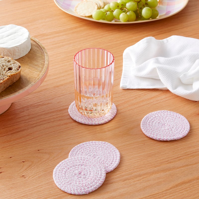 Frankie Lilac Coasters 4 Pack