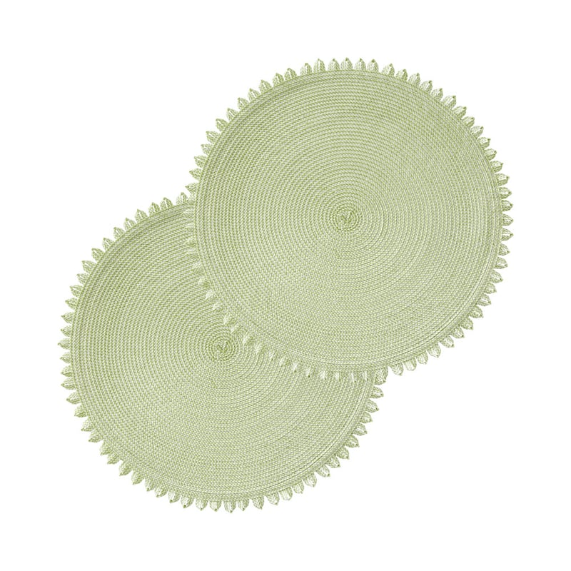 Jaipur Light Green Placemat 2 Pack
