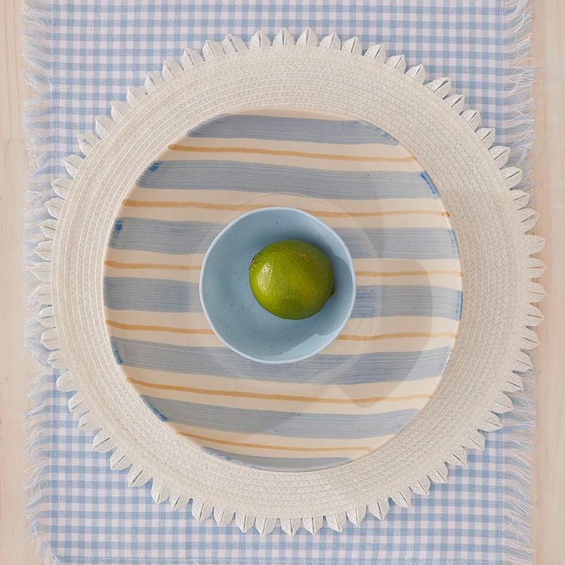 Jaipur White Placemat 2 Pack