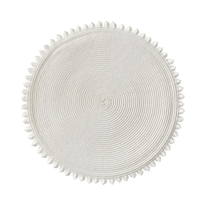 Jaipur White Placemat 2 Pack