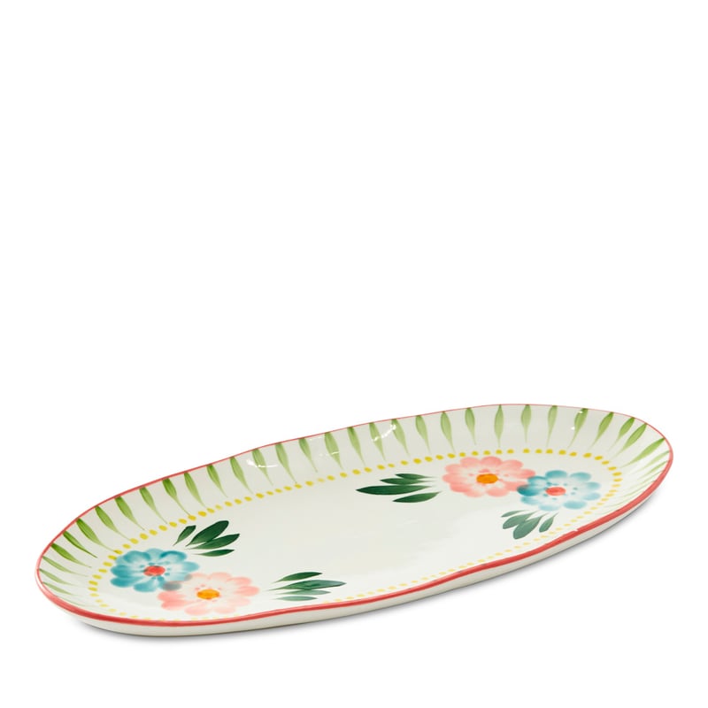 Valentina Handpainted Green Servingware