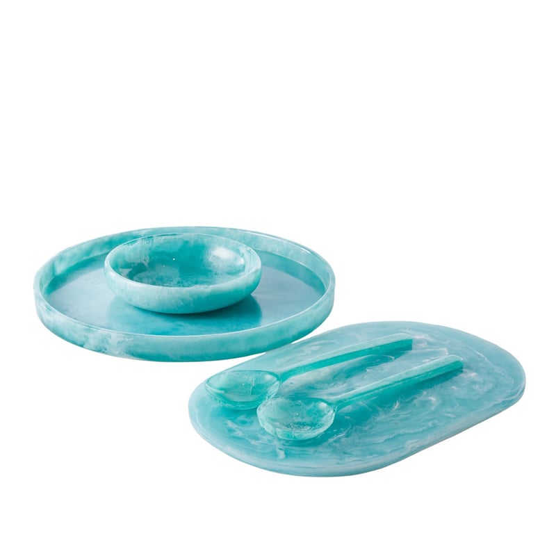 Calypso Mint Resin Tray