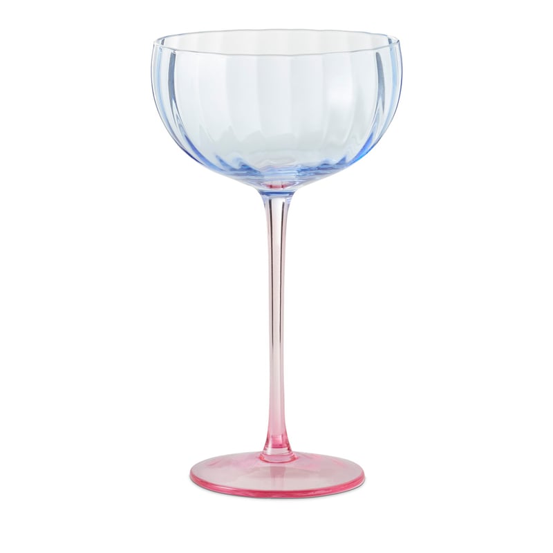 Bardot Blue & Pink Cocktail Glass Pack of 2