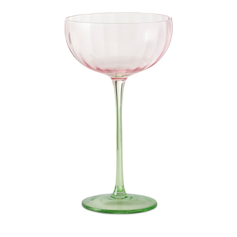 Bardot Pink & Green Cocktail Glass Pack of 2