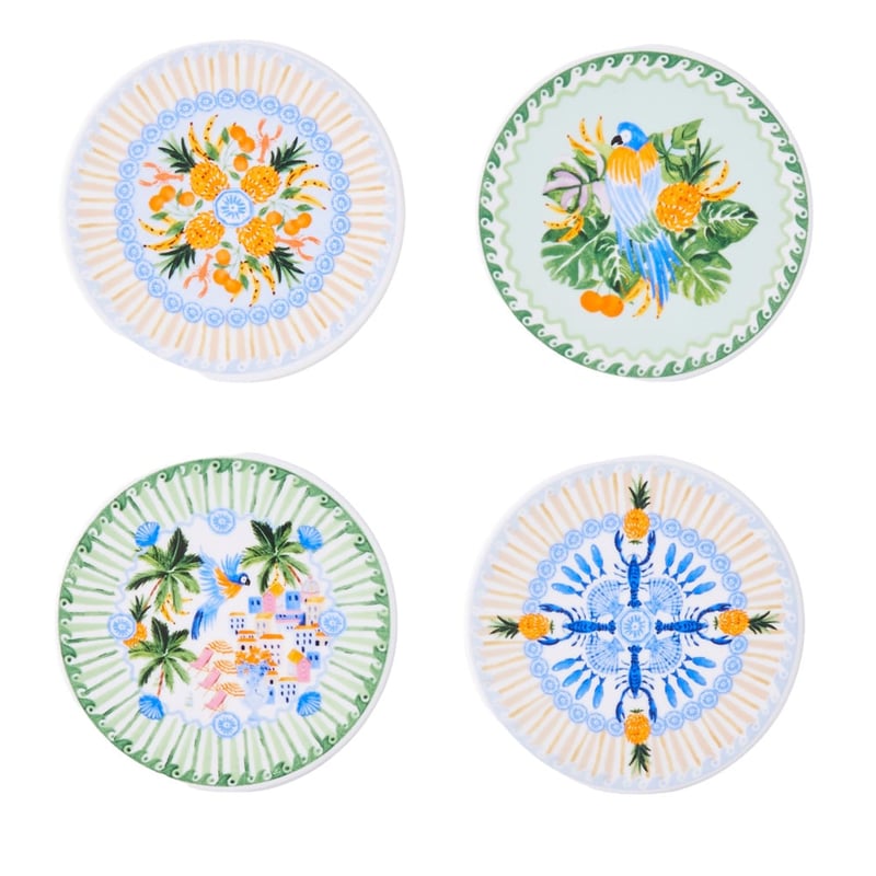 La Dolce Vita Multi Coasters Pack of 4