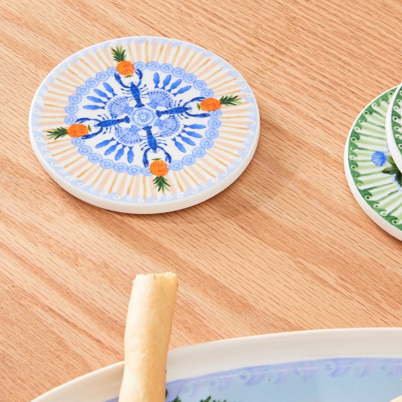 La Dolce Vita Multi Coasters Pack of 4