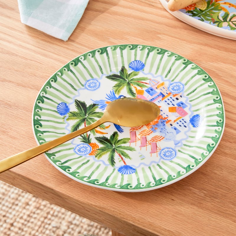 La Dolce Vita Paradiso Stripes Side Plate