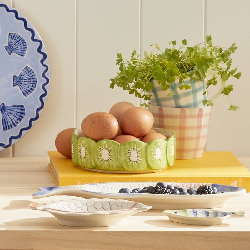 Green Kiwi Fruit Bowl