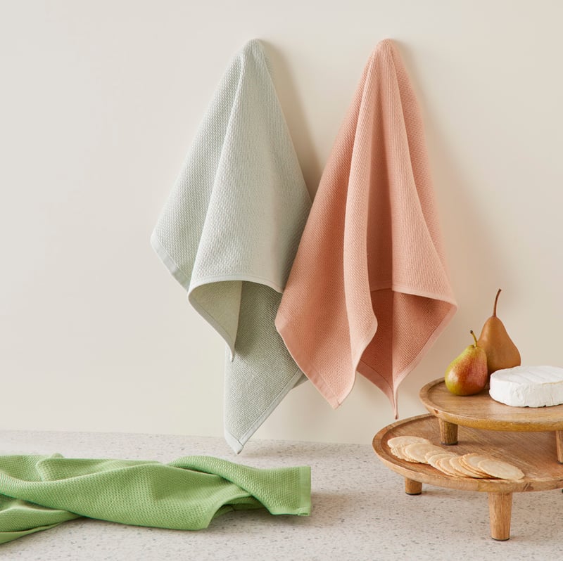 Luxe Jade Tea Towel Pack of 3