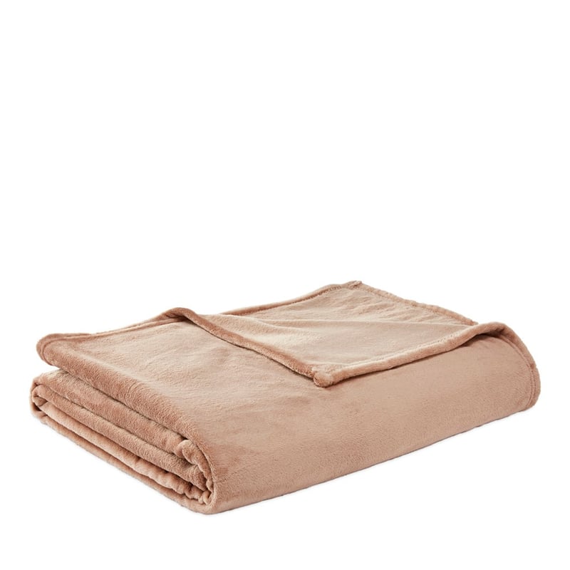 Aspen Hazelnut Fleece Blanket