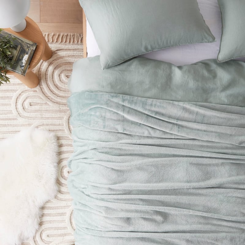 Aspen Sea Spray Fleece Blanket