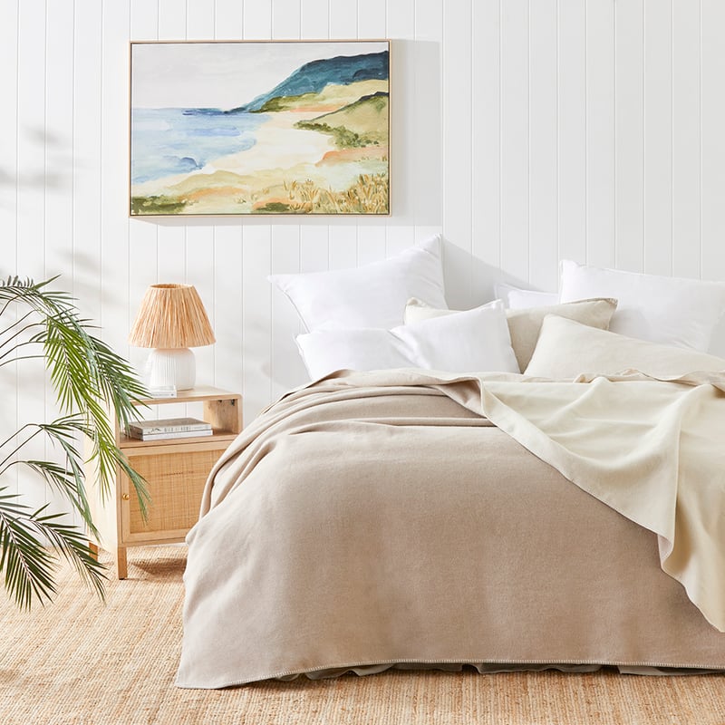 European Collection Lloyd Natural Blanket
