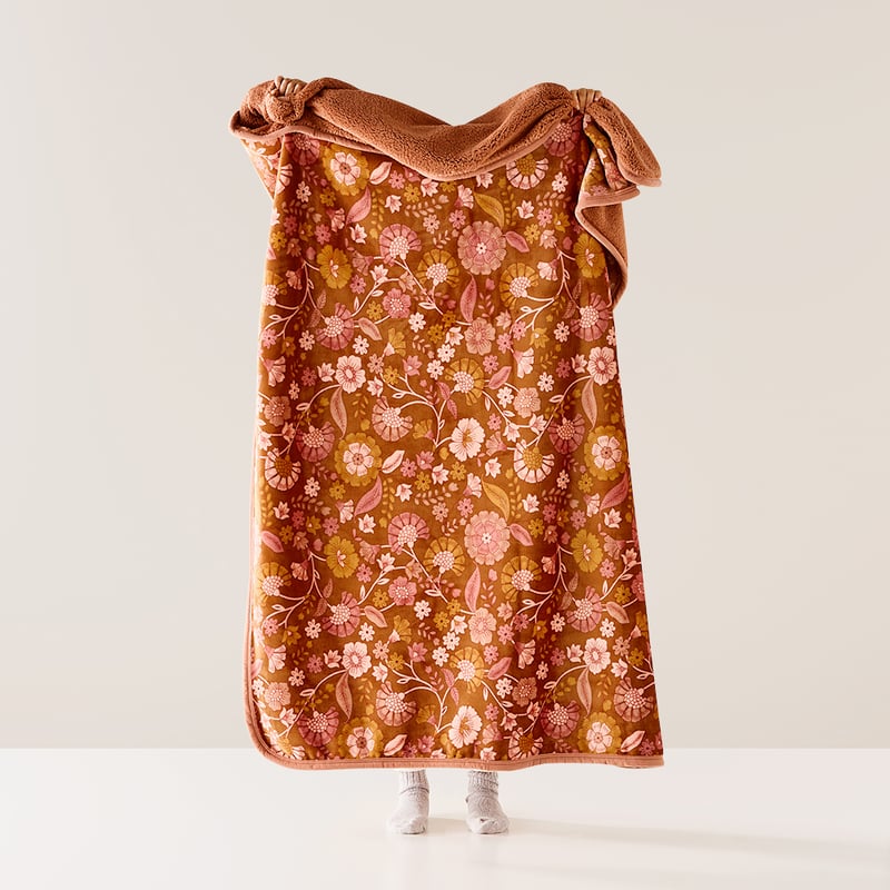 Sherpa Aashvi Floral Throw