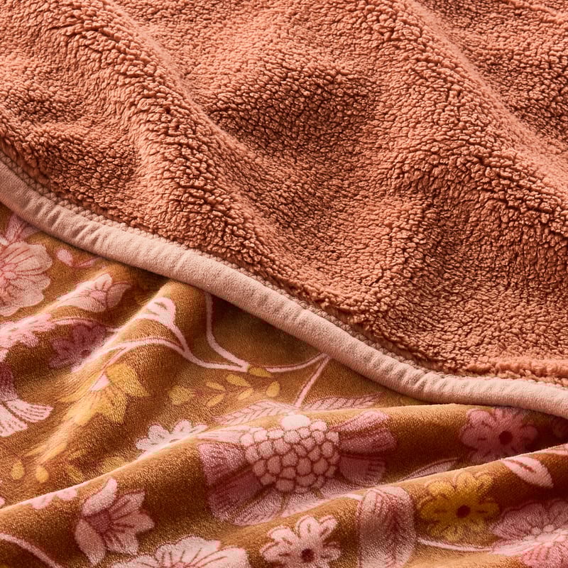 Sherpa Aashvi Floral Throw