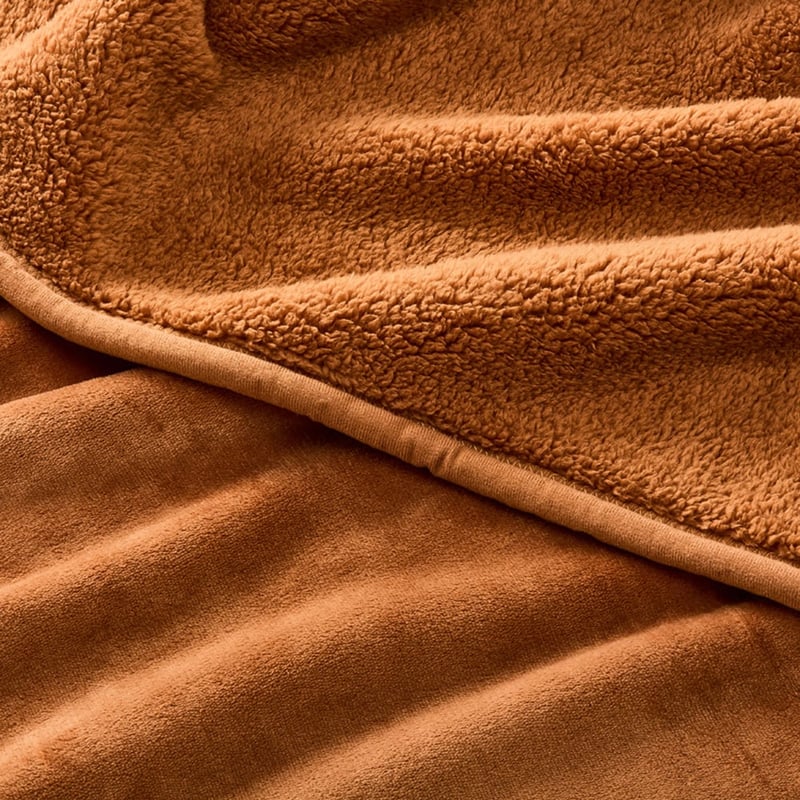 Sherpa Brown Sugar Throw