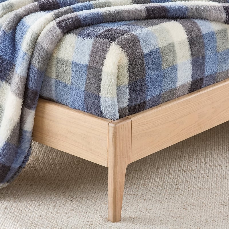 Cloud Lewis Check Blanket