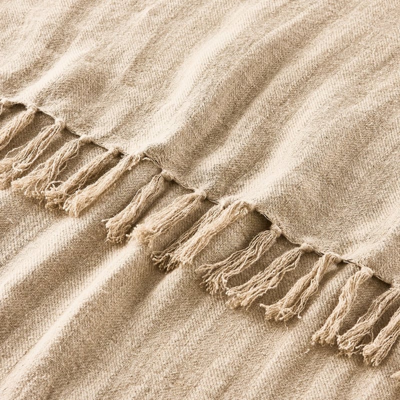 Kenzie Deep Natural Throw