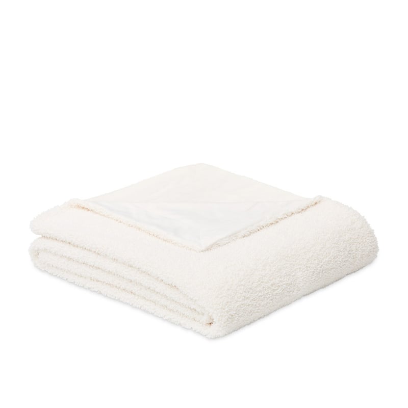 Manhattan Natural Boucle Blanket