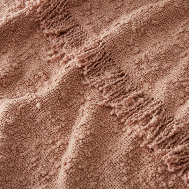 Leiden Caramel Boucle Throw