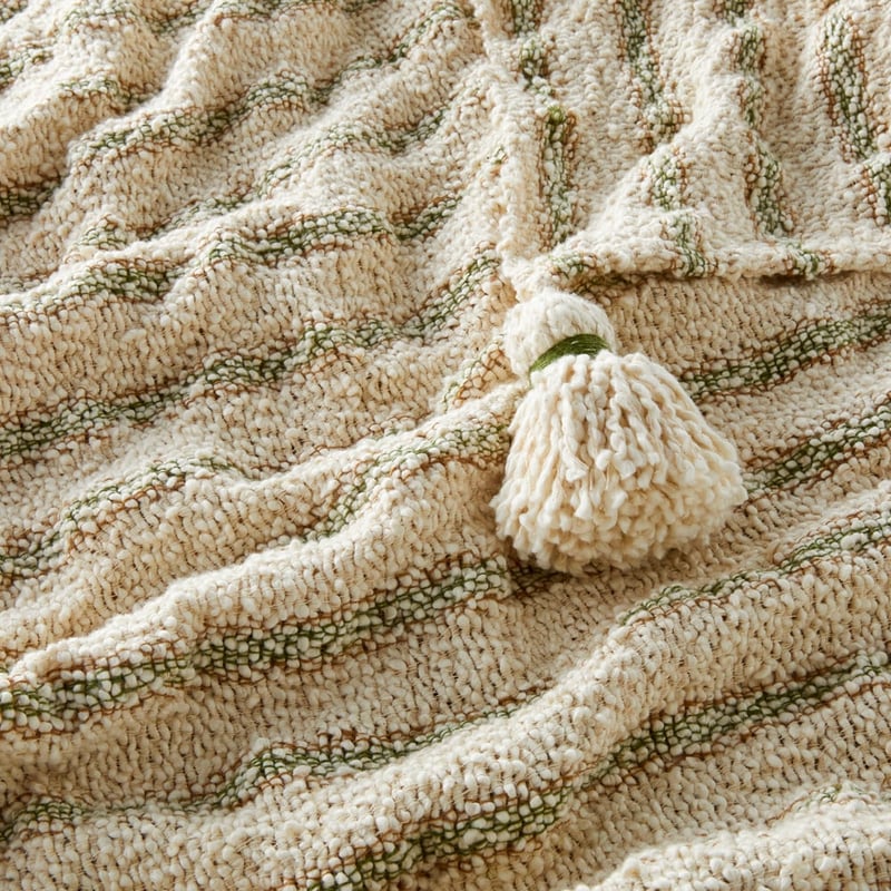 Avila Natural & Green Throw