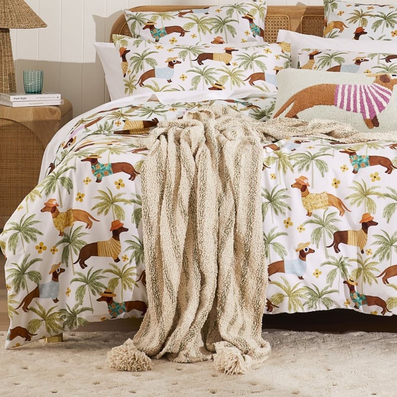 Avila Natural & Green Throw