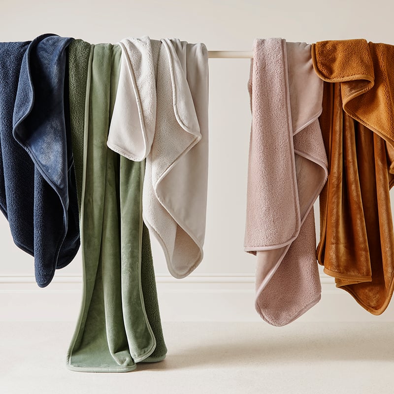 Sherpa Brown Sugar Throw