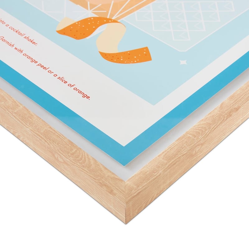 Cocktail Negroni Framed Wall Art