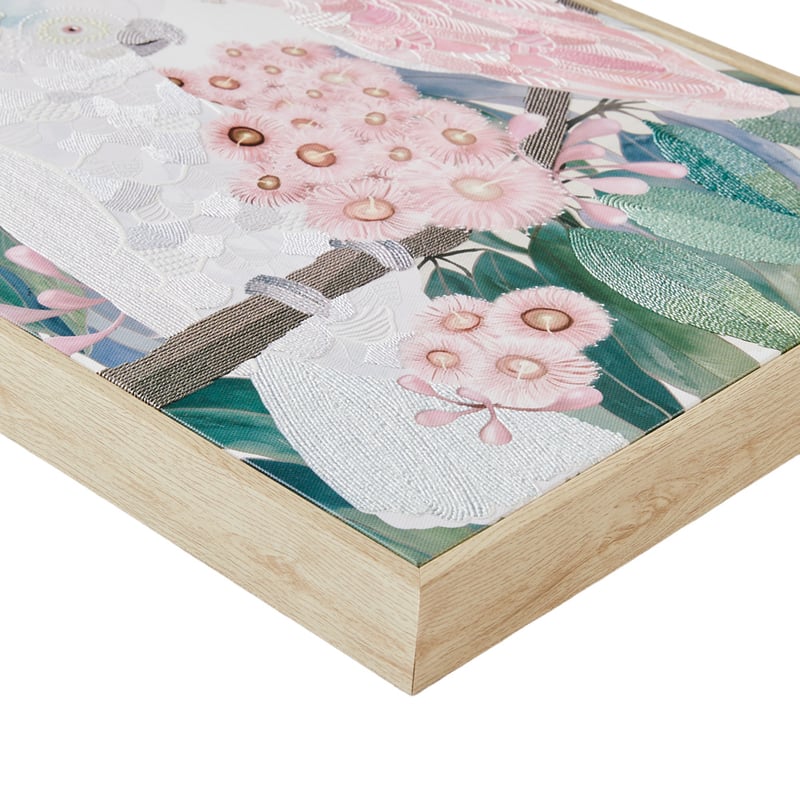 Paradise Cockatoo Friends Canvas