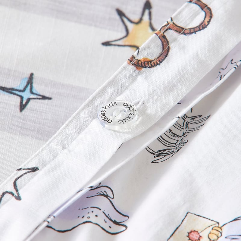 Warner Bros Harry Potter White Hogwarts Quilt Cover Set 