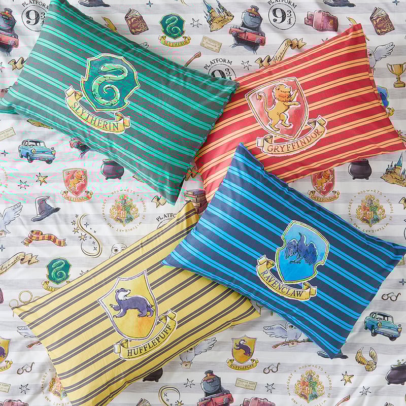 Warner Bros Harry Potter Blue Ravenclaw Pillowcase