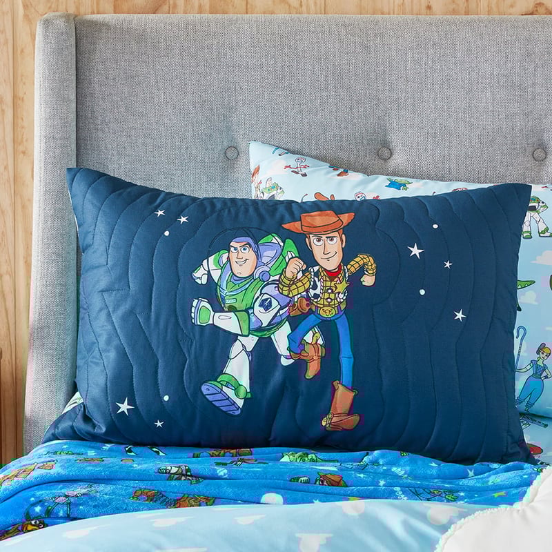 Disney Pixar Toy Story Navy Friend In Me Quilted Quilt Cover Set