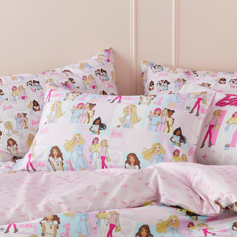 Mattel Barbie Kind Vibe Multi Quilt Cover Set