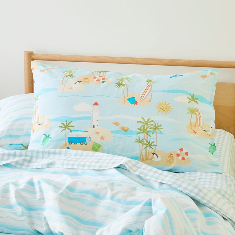 Palm Beach Ocean Quilt Cover Set