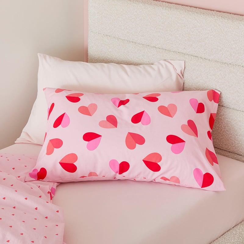 Sweet Heart Pink Quilt Cover Set