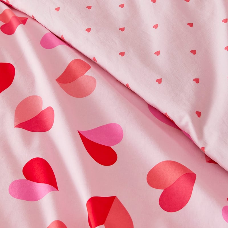 Sweet Heart Pink Quilt Cover Set