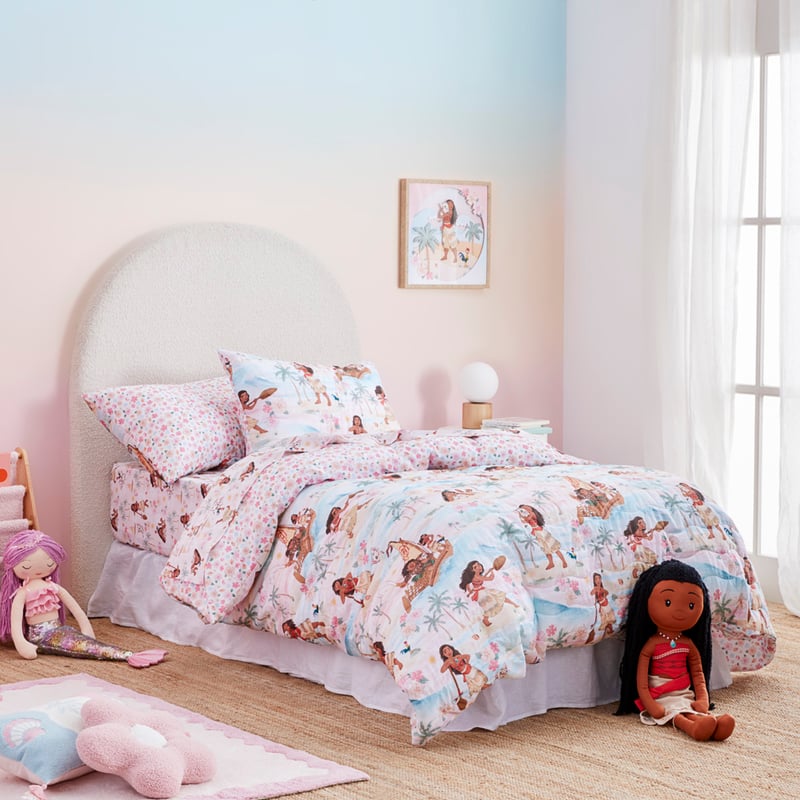 Disney Moana Loves The Sea Sunset Quilted Quilt Cover Set