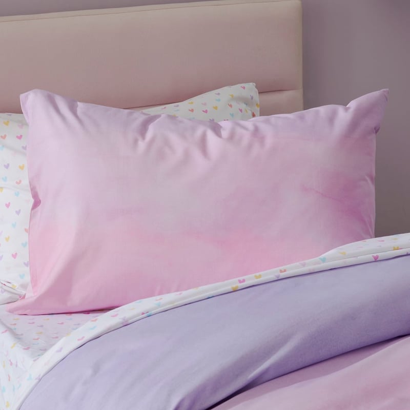 Sammie Ombre Pink Quilt Cover Set