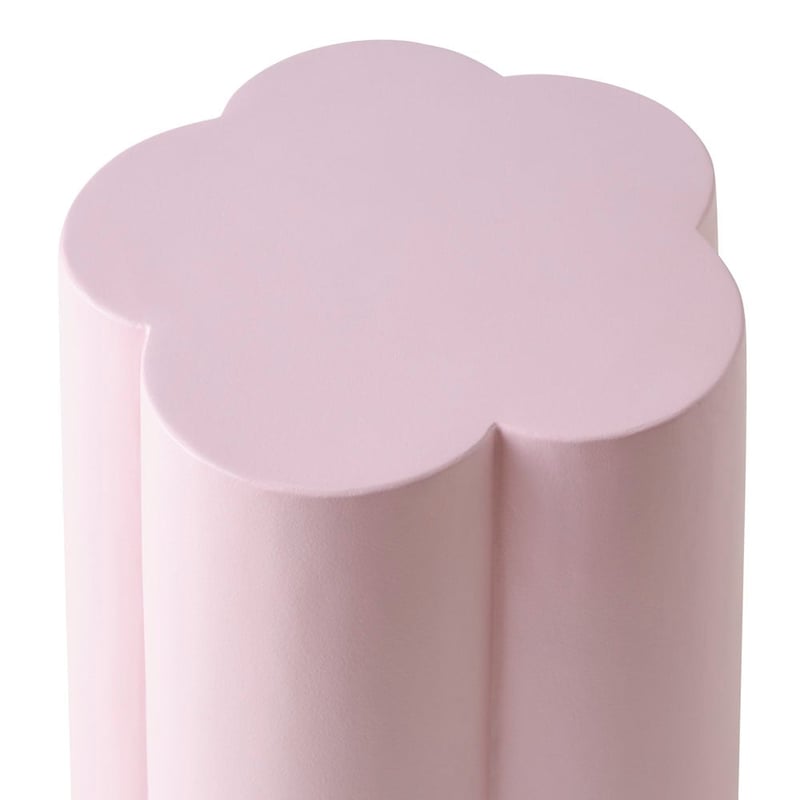 Daisy Shaped Lilac Side Table