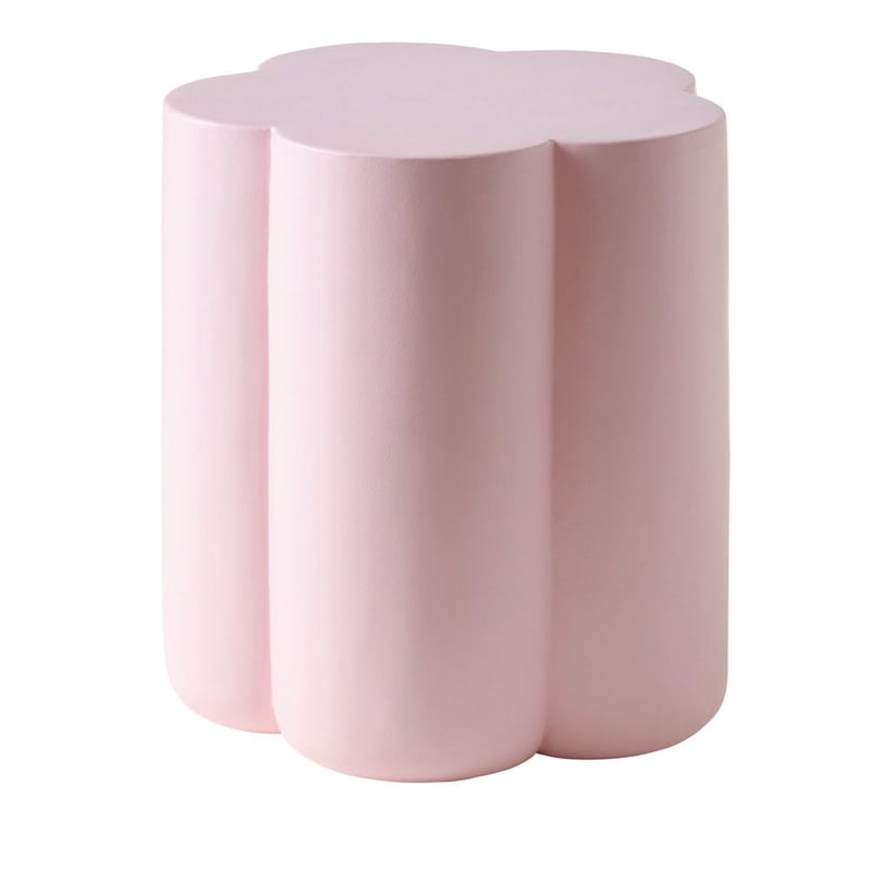 Daisy Shaped Lilac Side Table