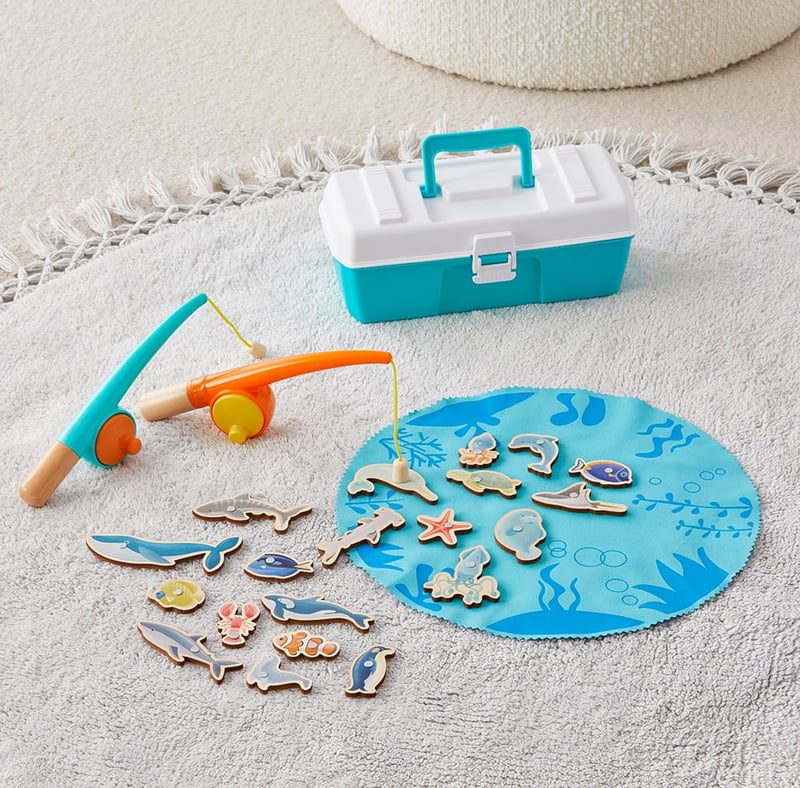 Kids Gone Fishing Play Time Gift