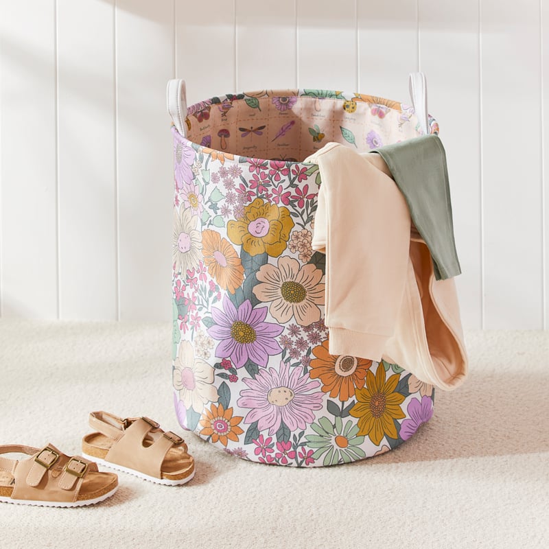 Farrah Floral Designer Printed Basket