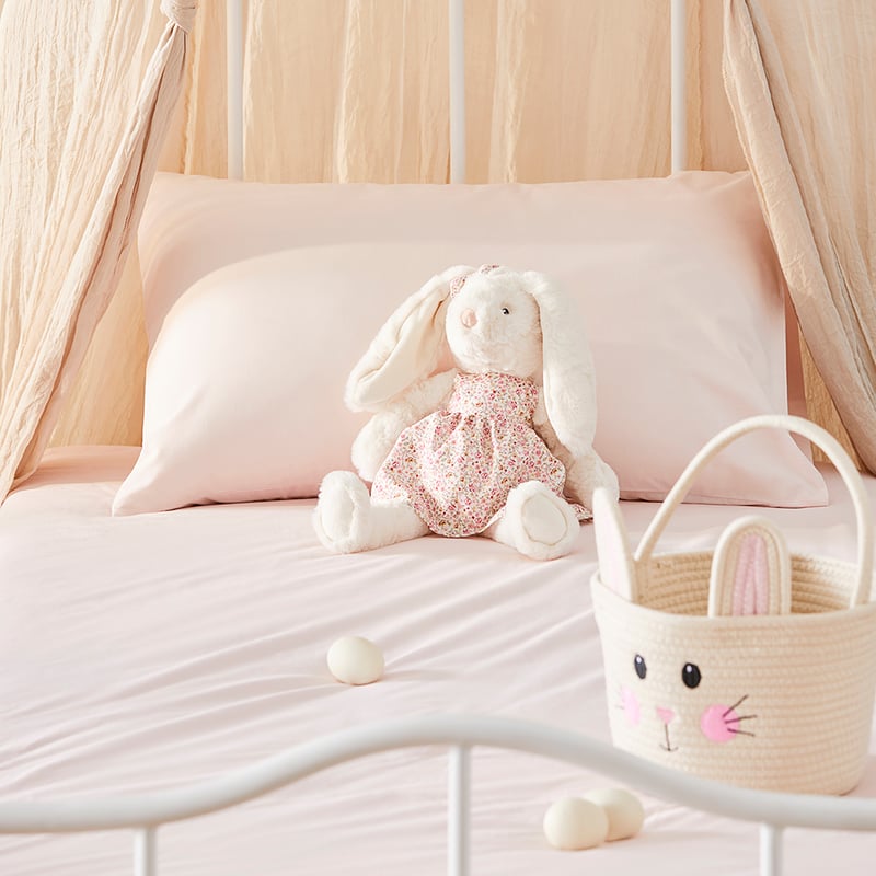 Bunny Pink Bunny Basket