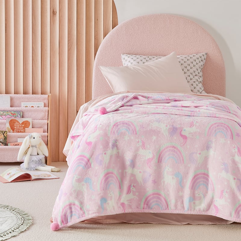 Novelty Ultra Soft Unicorn Squad  Blanket 