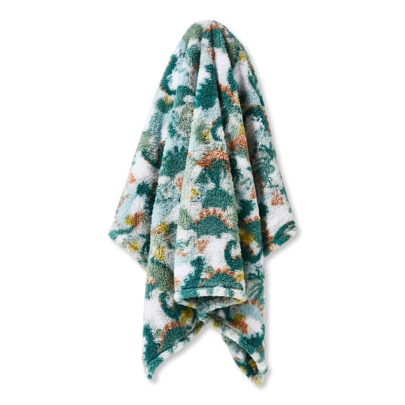 Sammy Dinosaur Explore Sherpa Blanket