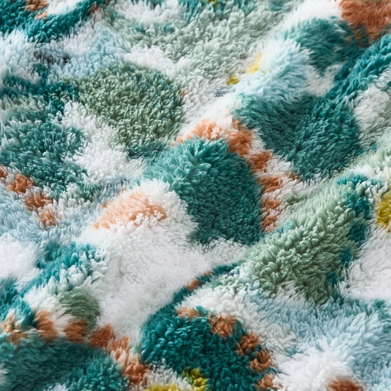 Sammy Dinosaur Explore Sherpa Blanket