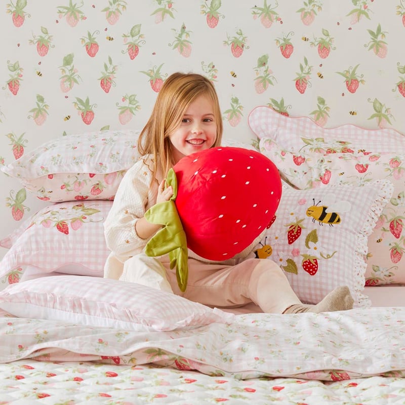 Classic Sweet Strawberry Cushion